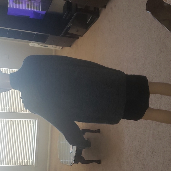 Rock & Republic L marled grey button details chest & side pockets zipup … - Picture 3 of 10